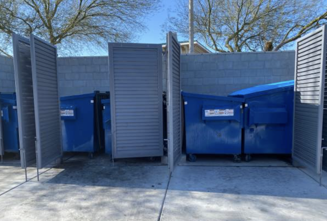 dumpster cleaning in woodlands